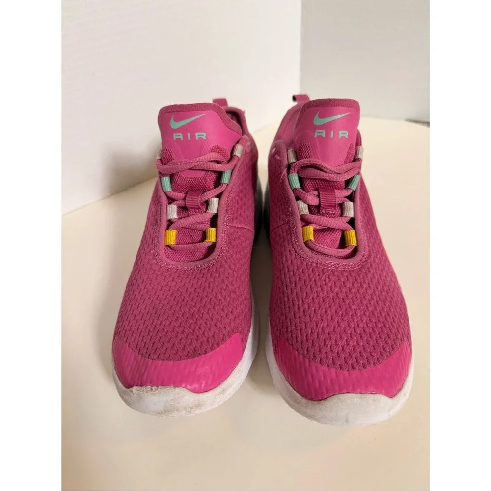 Nike Air Max Motion 2 Fuschia Mint White - Girls Size 5Y Fits Women’s 6.5 🌸
